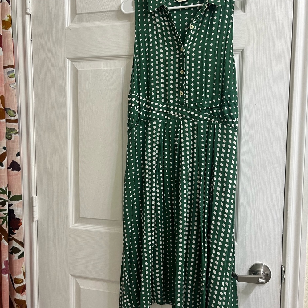 Anthropologie midi dress